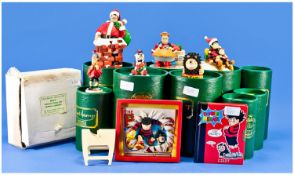 Collection of Robert Harrop Town and Country Companion Figures - The Beano Collection. Includes