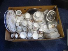 Box Lot Of Pottery Items
