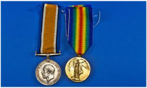 WW1 Pair British War Medal & Victory Medal Awarded To Reverand G M DAVIDSON