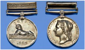 Egypt Royal Navy 1882 Medal With Bar. Alexandria 11th July. Awarded To R. Marshall A.B H.M.S