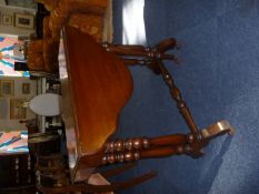 Victorian Mahogany Sutherland Table, 28 inches high.