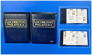 Two Albums of Locomotive Club Lozo Philatelica, all stamps in mint/uncirculated condition.