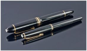 Mont Blanc Meisterstuck 149 Fountain Pen, Faint Hairlines And Small Chip To Base Of Cap, Otherwise