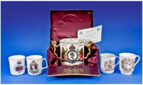 Paragon Large Size Loving Cup to commemorate the 80th Birthday of the Queen Mother limited edition