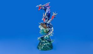 Fantasy Dragon Collection Figures `Bognidor`. Certificate of authenticity and original box.