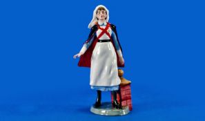 Royal Doulton Classics `Nurse` Figure, HN. 4287, dated 2000, modelled by Adrian Hughes, hand made