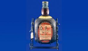 Grand Old Parr Real Antique & Rare Old De Luxe Scotch Whisky.  70% proof. Real antique and rare