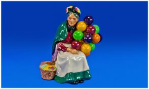 Royal Doulton Figure `The Old Balloon Seller`. HN 1315. Issued 1929-1998. 7.5`` in height. First