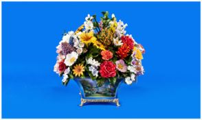 Thomas Kinkade`s All American Bouquet Collection `Fifty States Flower Bouquet`, limited edition