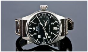 International Watch Co., Schaffhausen, ``,steel big pilot Automatic,``gents watch; case No.