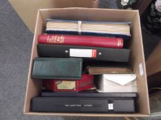 A Large Box Of Mixed Stamps From All Over The World including albums, stockbooks, covers,