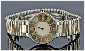 Ladies Cartier Quartz Wristwatch, Case Numbered 901013196