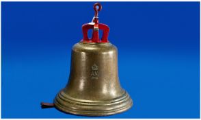 A Good WW2 Air Ministry RAF `Battle of Britain Scramble` Bell. Large size 12.75 inches diameter,