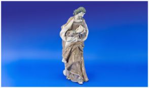 Lladro Figure Of An Apostle Shepherd Of The Flock. 13.5`` in height. 1st quality & mint condition.