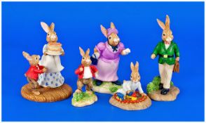 Royal Doulton- Bunnykins. Made for America only. Issued 1996 in limited editions. Original boxes.