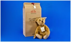Steiff Teady Bear, dated 2002, numbered `01617` from a limited edition of 4000 pieces, in a honey