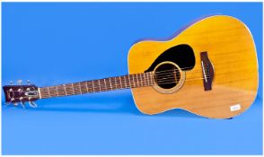 Yamaha Mo FG180 Acoustic Guitar of Extremely Fine Quality in Original Case. 40 inches in length.