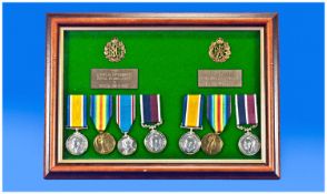 World War 1 Medals, 4 in total, Awarded To Flight Sergant R Hutchinson 2262, Royal Flying Corps &