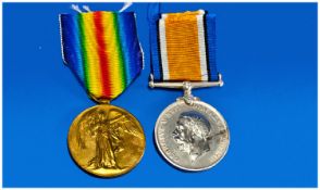 18907 Private V Goodfellow British War & Victory Medal, K.I.A 19th September 1918. 9bn Kings Own (