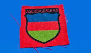 SS Volunteer Arm Badge Aserbaidschan.