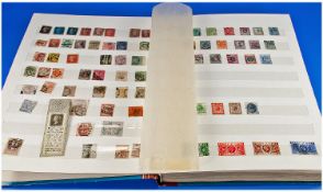 Large 16 Page Stock Book with good selection of Queen Victoria Stamps including Penny Blacks (cut