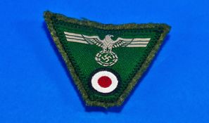 Nazi Army Cloth Cap Eagle.