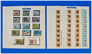 A Good Collection OF Rhodesia Stamps, contained in the Byron Stamp Album. Issued between 1953-1972.