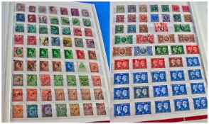 A Large Stamp Album Of Great Britain Stamps, dating from Victoria to 1990`s. Excellent album