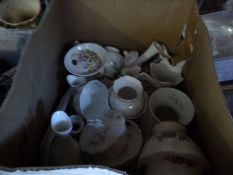 Small Quantity of Assorted Aynsley Ware, mainly large vases, dishes and other items.