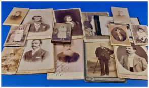 Collection of 15 Cabinet Photographs, all of Brazilian interest, 19th century.