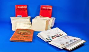 Box Of First Day Covers, Stamp Album & Postal History