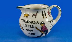 Royal Doulton Series Ware `Nursery Rhymes G -Toys` Jug, D4016, Poyntz shape, decorated in