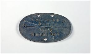 WW2 German Army Dog Tag