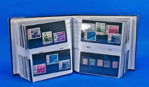 Better Stockbook with stamps in sets from all over the world.