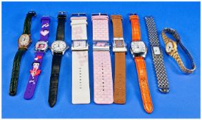 Collection of Assorted Ladies Fashion Watches.