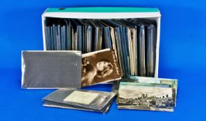 Some 60 Packs Of Photographic Souvenirs From All Over The World. Many older and black and white.