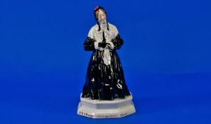 Royal Doulton Figure Mr. W.S.Perley as Charley`s Aunt. Black printed marks. 7 inches high.