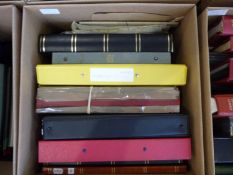 A Large Box Of Mixed Stamps From All Over The World including albums, stockbooks, covers,