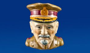 Burleigh Ware Character Jug, Prime Minister of the Union of South Africa, General The Right