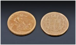 Two Full Sovereigns 1976 & 2002