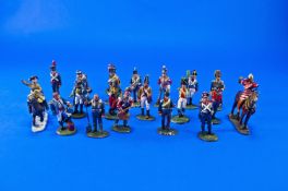 Collection of Collectable Soldiers, Del Prado Collections, Warriors, Emperor Napoleon etc. ( 19 )