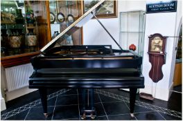 Ceilian Co. Boudoir Grand Piano, with 7¼ octaves, ebonized case, fitted with sustain and damper