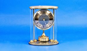 W Widdop Anniversary Clock, the with a revolving wheel                            battery operated