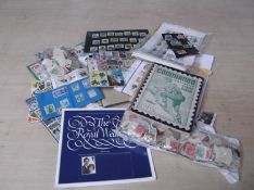 Box of Stamps, First Day Covers, Stamp Album etc. Also includes early first day covers.