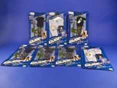 Collectors GI JOE Hall of Fame Clothes Sets ( 7 ) In Total. New In Packaging.