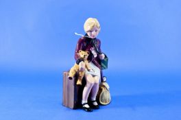 Royal Doulton Limited Edition Figure Number 5612/9500. Children Of The Blitz `The Girl Evacuee` HN