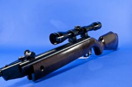 Cometa - 200 .22cm Lever Action Single Shot Air Rifle. With a Tasco Scope. 41.5 inches in length.