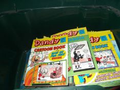 Approximately 90 Dandy Comic Library Books including no.1