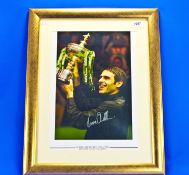 Framed `Ronnie (The Rocket) O`Sullivan 2008 World Snooker Champion` Signed Photograph. 11.5 x 16