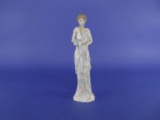 Royal Doulton Figurine from the Impressions Collection - Summer Blooms. 12 inches high. In original